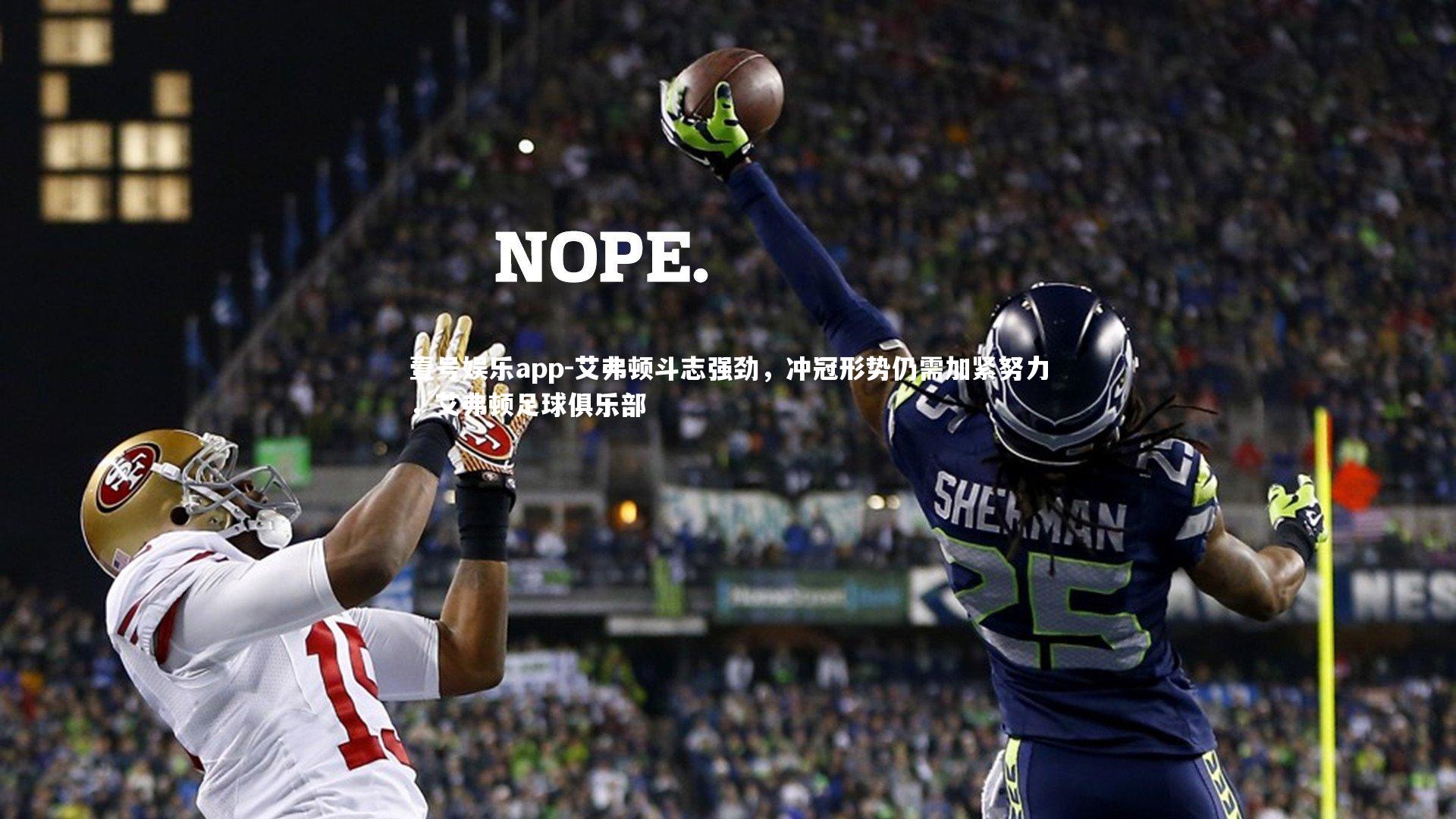 壹号娱乐app-艾弗顿斗志强劲，冲冠形势仍需加紧努力，艾弗顿足球俱乐部